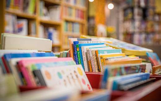 Library bookstore bookshelf book online
