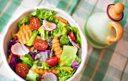 Fresh salad puzzle