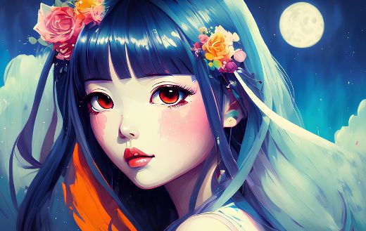 Girl anime online
