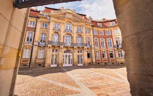 Muenster erbdrostenhof baroque palace