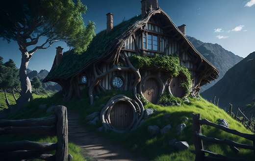 Wood cabin online