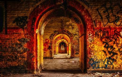 Lost place masonry