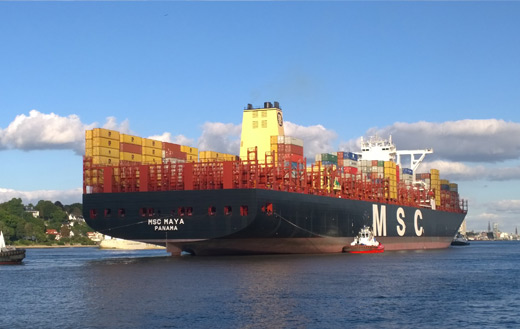 container ship