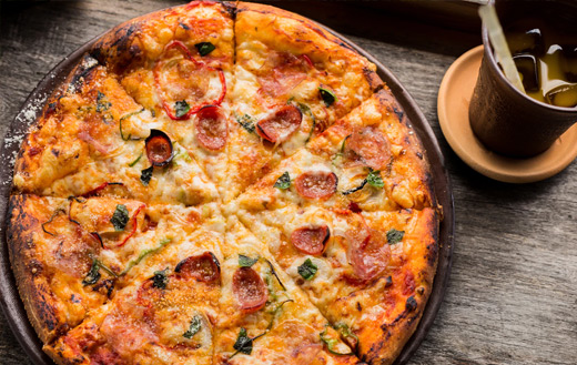 Peperoni pizza