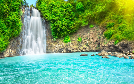 Waterfall nature