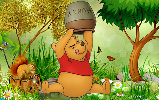 winnie the pooh jigsaw puzzle