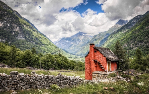 Nature mountains Switzerland