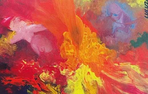 Abstract art puzzle