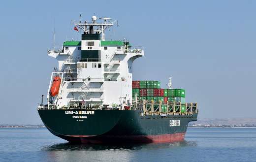 Ship cargo container transport industry