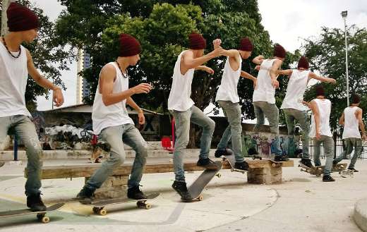 Skaters puzzle