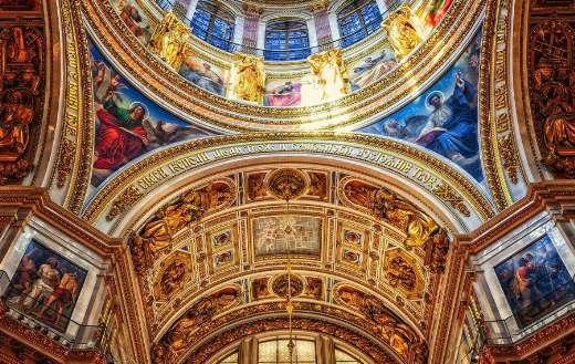 St Petersburg Isaac cathedral puzzle