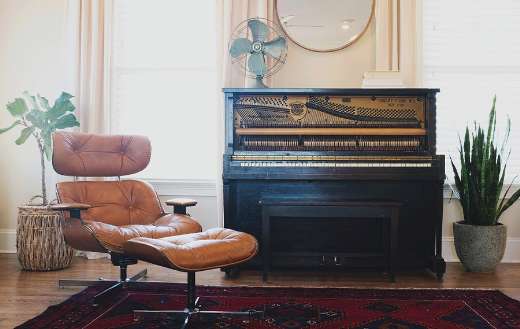 Apartment chair in carpet online