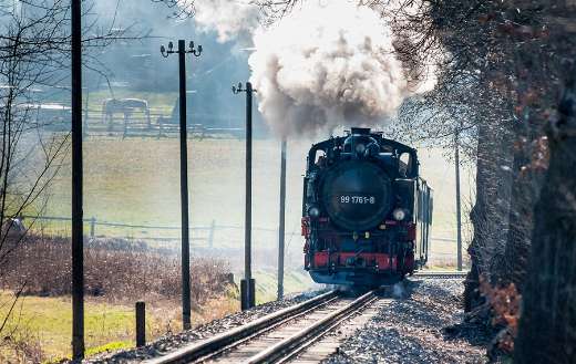 Black train puzzle