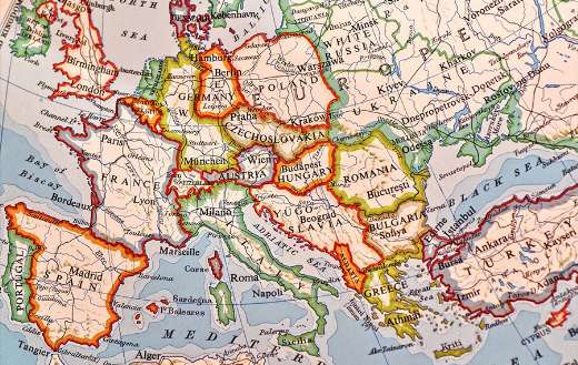 Europe map online