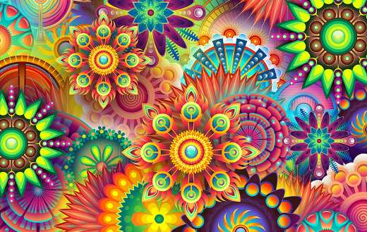 Mandala drawing online