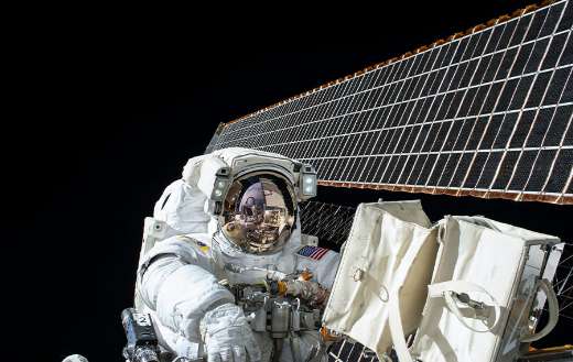 Human body in space puzzle