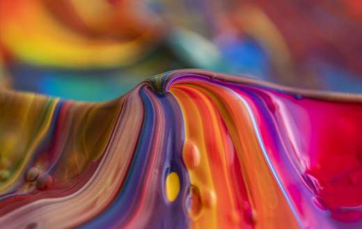 Mountain colors abstract online