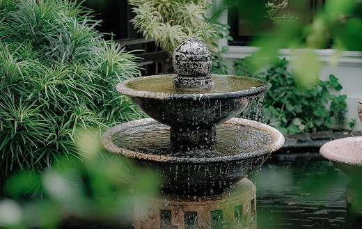 Water flow fountain online