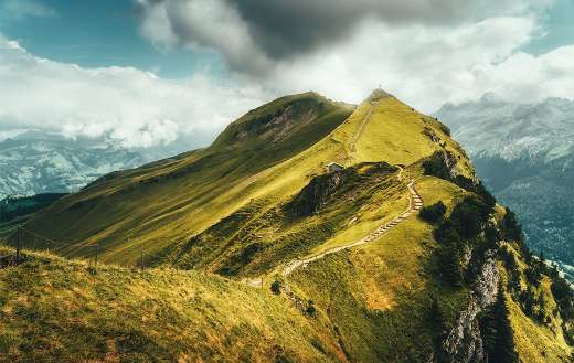 Landscape summet nature mountain Alpine puzzle