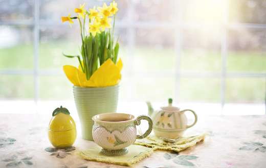 Warm tea time online