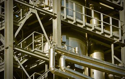 Industrial plant online