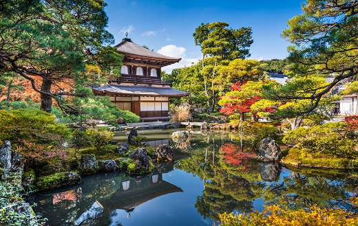 Ginkaku ji temple Kyoto City