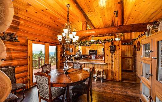 Rustic kitchen interior puzzle