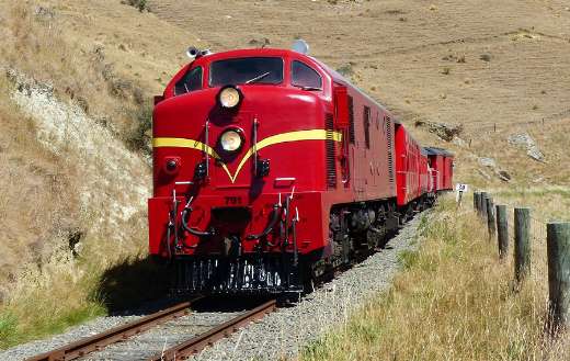 Red train puzzle