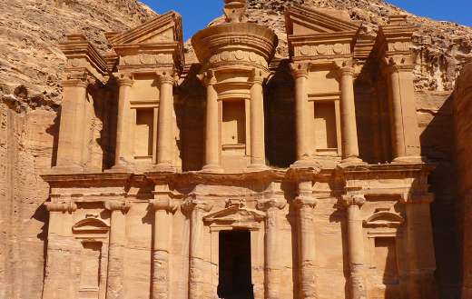 Travel Ed Deir monastery Jordan