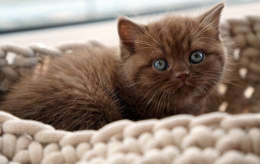 British short hair kitten