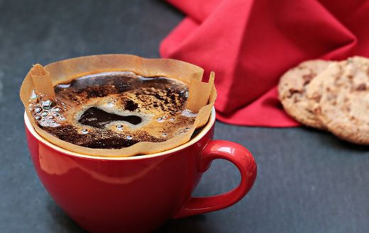 Paper filter coffee