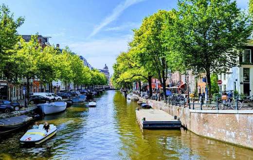 Amsterdam boat side