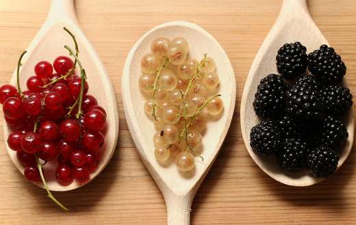 Three color berries