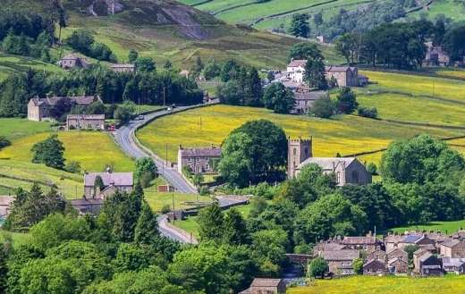 Beautiful Britain landscape