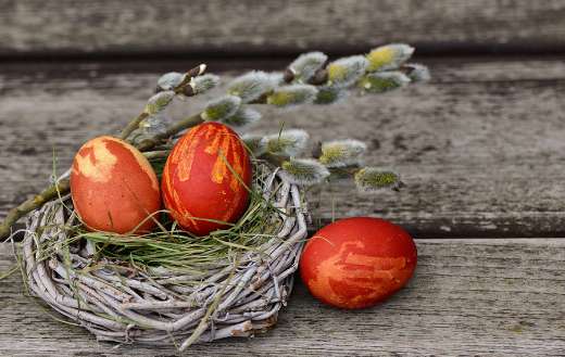 Easter eggs decoration