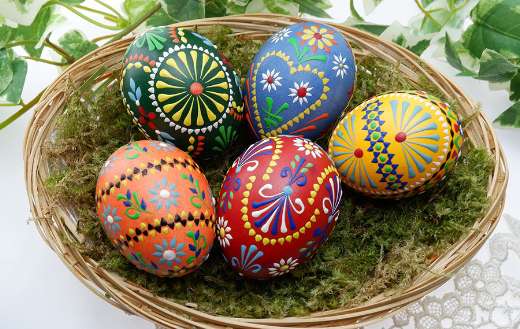 Easter ornament puzzle