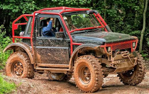 Off road motors port vehicle