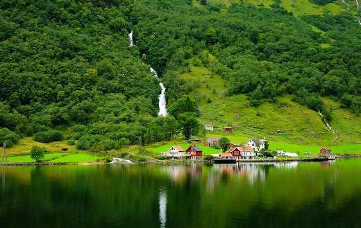 Norway fjord Songne