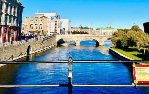 Stockholm Sweden Norrbro bridge