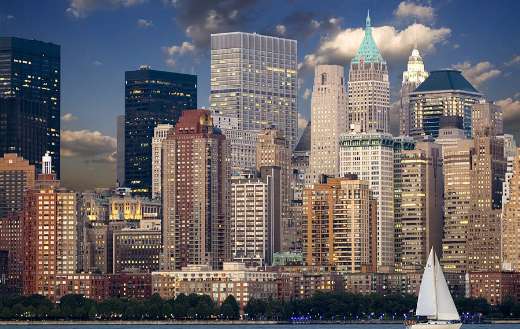 New York skyline Manhattan