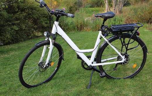 Lady electric bike