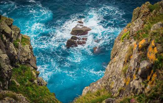 Sea up the mountain