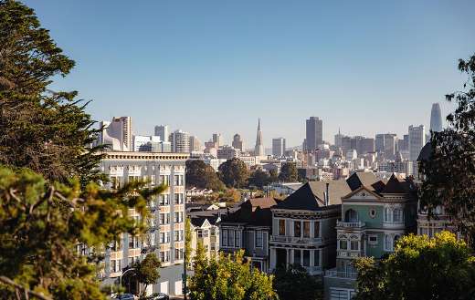 San Francisco skyline city architecture