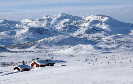 Norway snow winter
